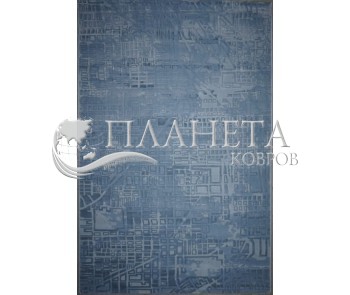 Синтетический ковер Alvita Relax 4670A S.Blue-Blue - высокое качество по лучшей цене в Украине